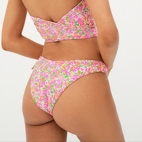 New!For Love and Lemons Dixie Cheeky Bikini Bottom - Picture 2 of 9